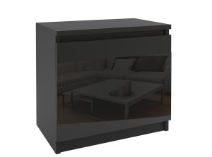 Noční stolek Belini černý Výrobce BM SN1/0/B/B/B/0