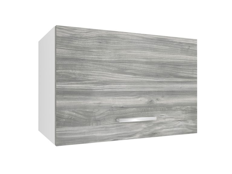 Kuchyňská skříňka Belini nad digestoř 60 cm šedý antracit Glamour Wood Výrobce TOR SGP60/2/WT/GW1/0/E
