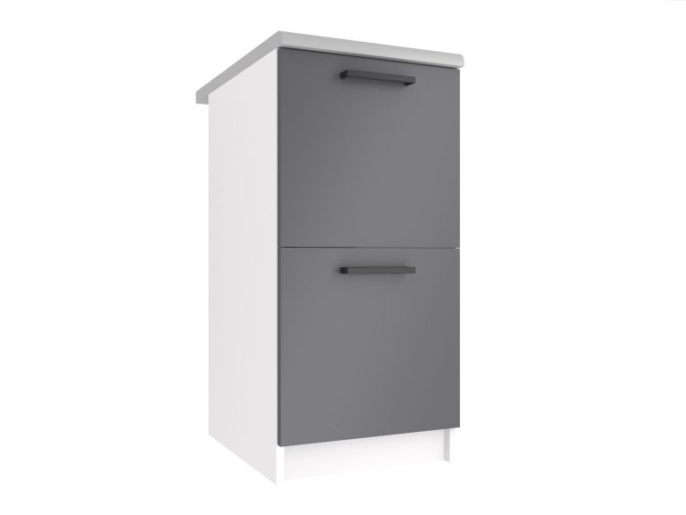 Kuchyňská skříňka Belini spodní 40 cm šedý s pracovní deskou Výrobce TOR SD2 40/0/WT/SR/0/B1
