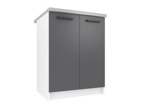 Kuchyňská skříňka Belini spodní 60 cm šedý s pracovní deskou Výrobce TOR SD2-60/0/WT/SR/0/B1
