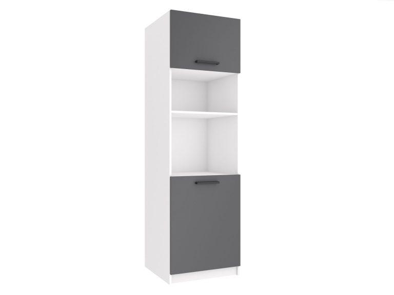 Vysoká kuchyňská skříňka Belini pro vestavnou troubu 60 cm šedý mat Výrobce TOR SSP60/1/WT/SR/0/B1
