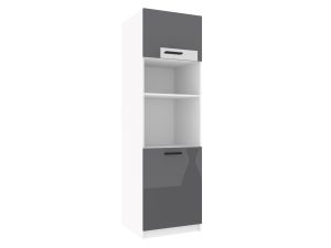 Vysoká kuchyňská skříňka Belini pro vestavnou troubu 60 cm šedý lesk Výrobce INF SSP60/1/WT/S/0/B1
