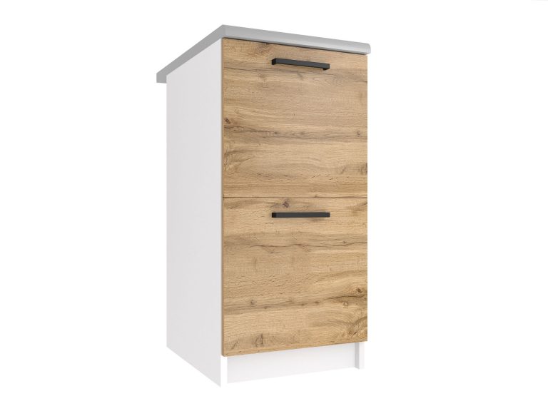 Kuchyňská skříňka Belini spodní 40 cm dub wotan s pracovní deskou Výrobce TOR SD2-40/0/WT/DW/0/B1

