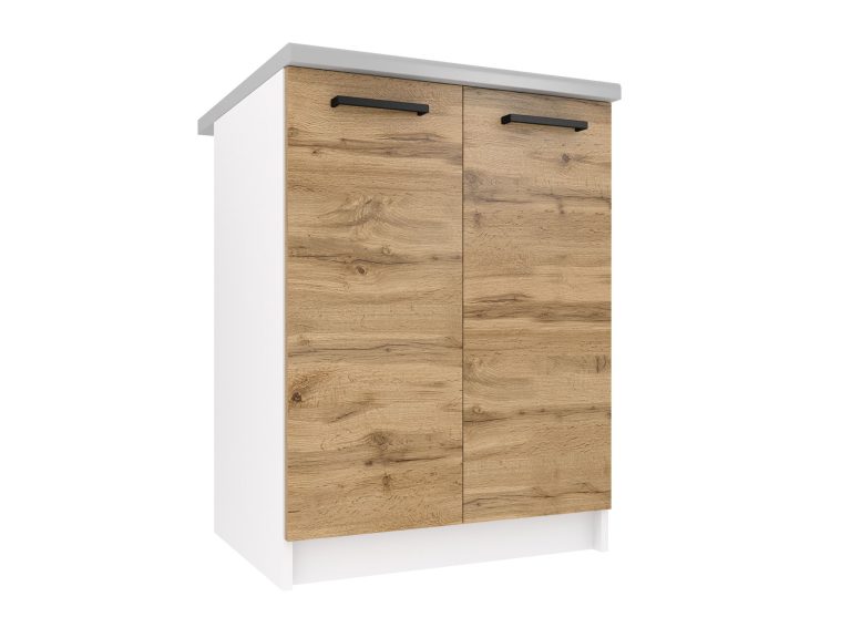 Kuchyňská skříňka Belini spodní 60 cm dub wotan s pracovní deskou Výrobce TOR SD2-60/0/WT/DW/0/B1
