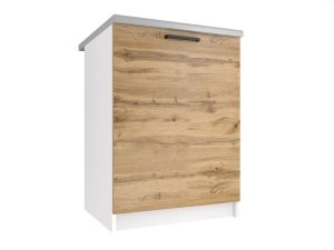 Kuchyňská skříňka Belini spodní 60 cm dub wotan bez pracovní desky Výrobce TOR SD60/0/WT/DW/BB/B1/
