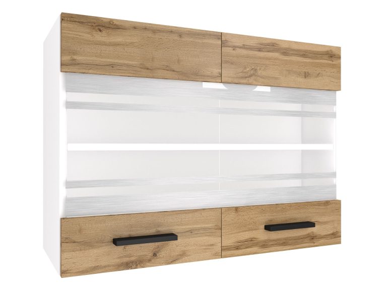 Kuchyňská skříňka Belini horní 80 cm dub wotan Výrobce TOR SGW80/3/WT/DW/0/B1
