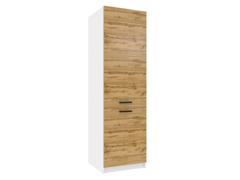 Vysoká kuchyňská skříňka Belini na vestavnou lednici 60 cm dub wotan Výrobce TOR SSL60/1/WT/DW/0/B1


