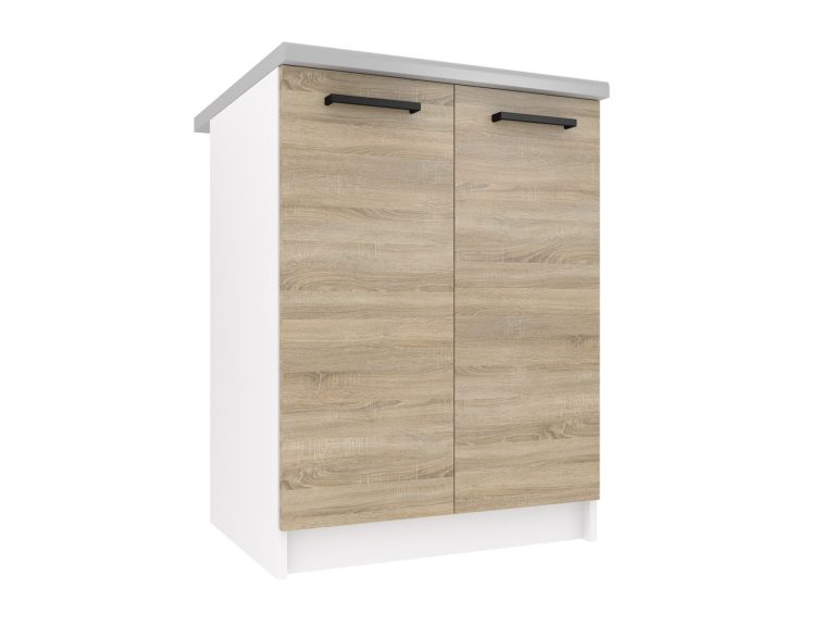 Kuchyňská skříňka Belini spodní 60 cm dub sonoma s pracovní deskou Výrobce TOR SD2-60/0/WT/DS/0/B1
