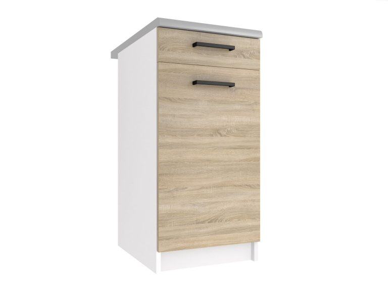 Kuchyňská skříňka Belini spodní se zásuvkami 40 cm dub sonoma
s pracovní deskou Výrobce TOR SDSZ1-40/1/WT/DS/0/B1
