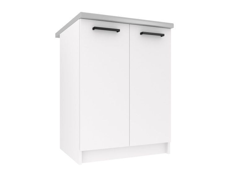 Kuchyňská skříňka Belini spodní 60 cm bílý mat s pracovní deskou Výrobce TOR SD2-60/0/WT/WT/0/B1
