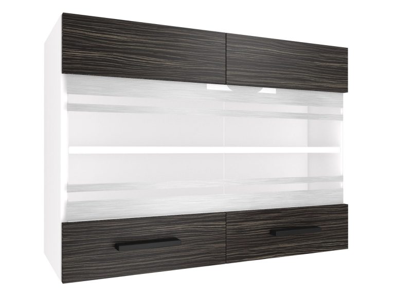 Kuchyňská skříňka Belini horní 80 cm královský eben Výrobce TOR SGW80/2/WT/HK/0/B1