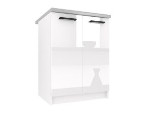 Kuchyňská skříňka Belini spodní 60 cm bílý lesk s pracovní deskou Výrobce INF SD2-60/0/WT/W/0/B1