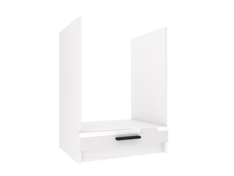 Kuchyňská skříňka Belini spodní pro vestavnou troubu 60 cm bílý lesk
bez pracovní desky Výrobce INF SDP60/0/WT/W/0/B1
