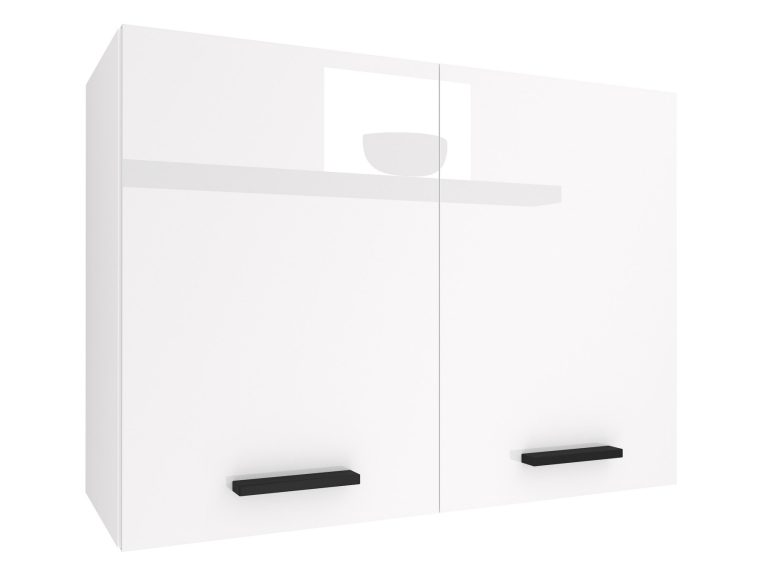 Kuchyňská skříňka Belini horní 80 cm bílý lesk Výrobce INF SG80/2/WT/W/0/B1
