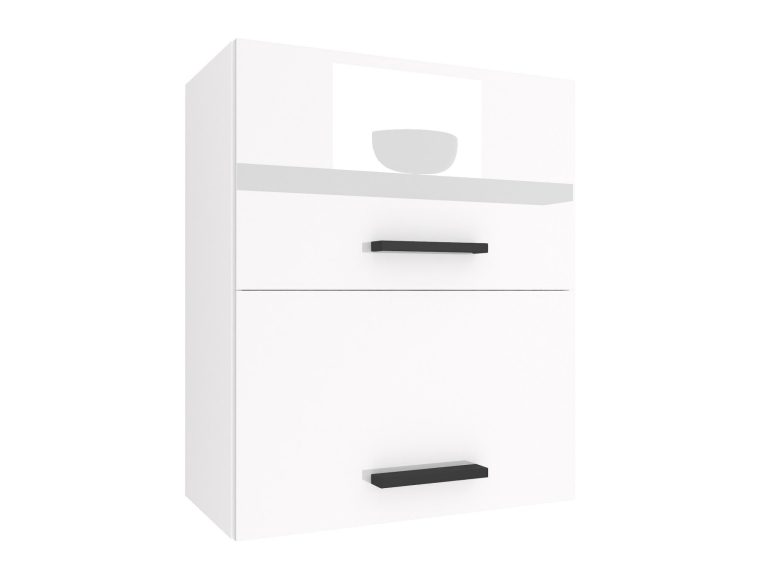 Kuchyňská skříňka Belini horní 60 cm bílý lesk Výrobce INF SGP2-60/1/WT/W/0/B1