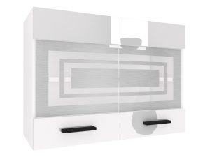Kuchyňská skříňka Belini horní 80 cm bílý lesk Výrobce INF SGW80/3/WT/W/0/B1
