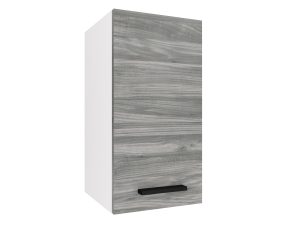 Kuchyňská skříňka Belini horní 30 cm šedý antracit Glamour Wood Výrobce TOR SG30/1/WT/GW1/0/B1