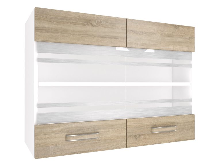 Kuchyňská skříňka Belini horní 80 cm dub sonoma Výrobce TOR SGW80/2/WT/DS/0/F
