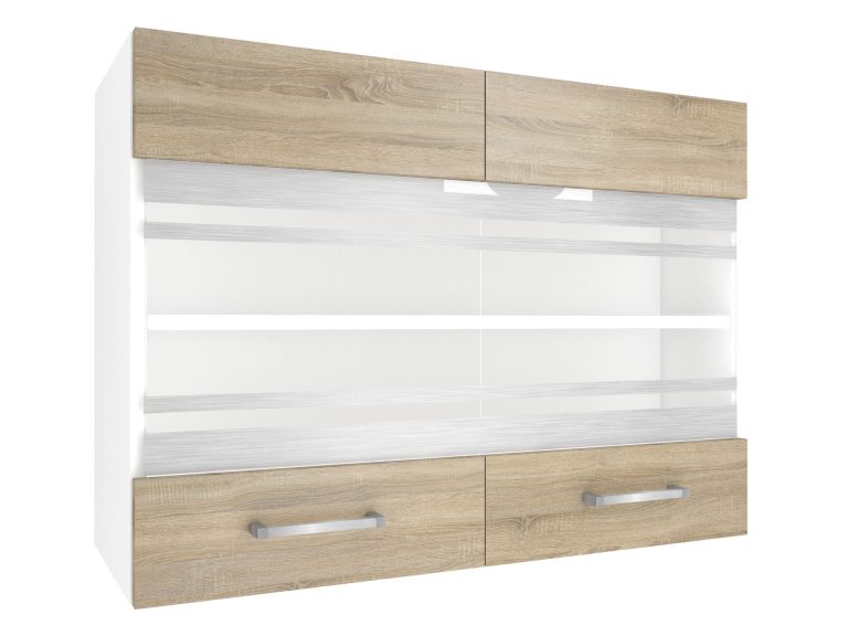 Kuchyňská skříňka Belini horní 80 cm dub sonoma Výrobce TOR SGW80/2/WT/DS/0/P
