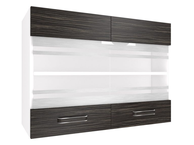 Kuchyňská skříňka Belini horní 80 cm královský eben Výrobce TOR SGW80/2/WT/HK/0/F