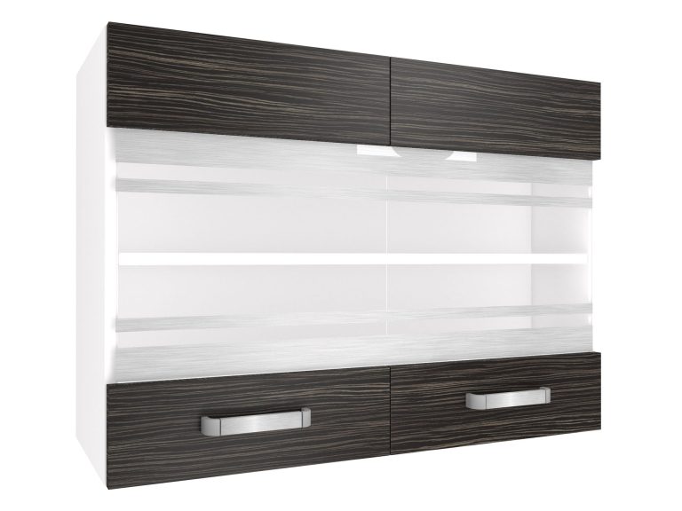 Kuchyňská skříňka Belini horní 80 cm královský eben Výrobce TOR SGW80/2/WT/HK/0/U