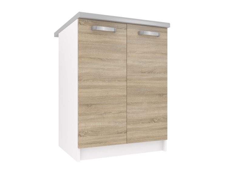 Kuchyňská skříňka Belini spodní 60 cm dub sonoma s pracovní deskou Výrobce TOR SD2-60/0/WT/DS/0/U