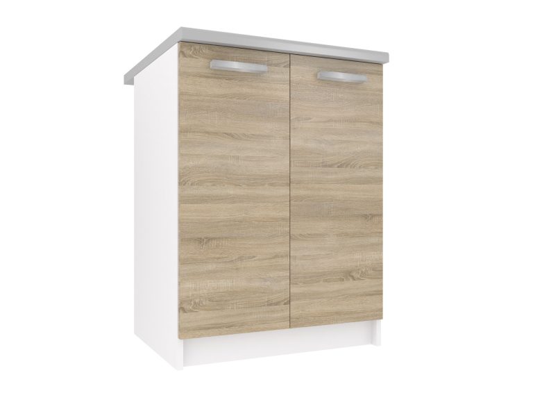 Kuchyňská skříňka Belini spodní 60 cm dub sonoma s pracovní deskou Výrobce TOR SD2-60/0/WT/DS/0/T