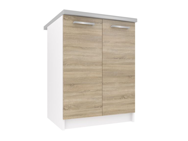 Kuchyňská skříňka Belini spodní 60 cm dub sonoma s pracovní deskou Výrobce TOR SD2-60/0/WT/DS/0/E