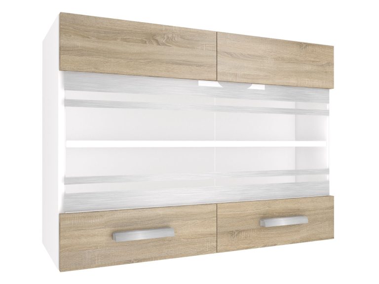 Kuchyňská skříňka Belini horní 80 cm dub sonoma Výrobce TOR SGW80/2/WT/DS/0/T

