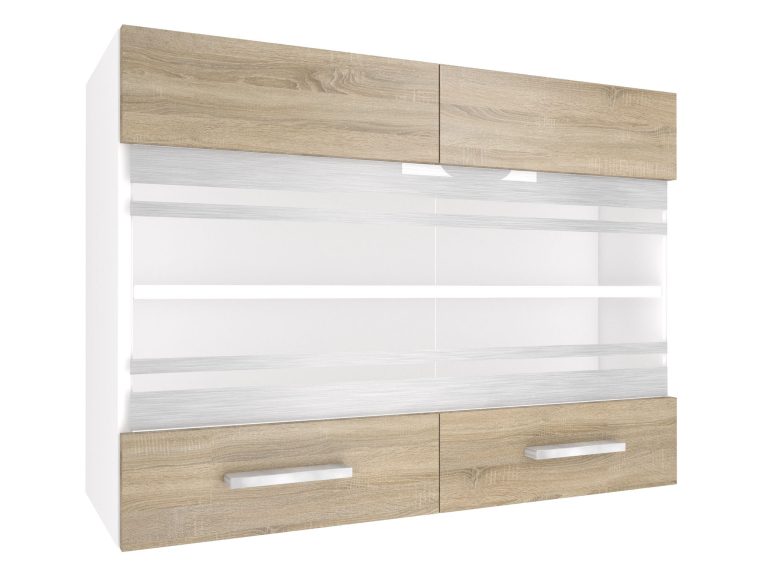 Kuchyňská skříňka Belini horní 80 cm dub sonoma Výrobce TOR SGW80/3/WT/DS/0/E