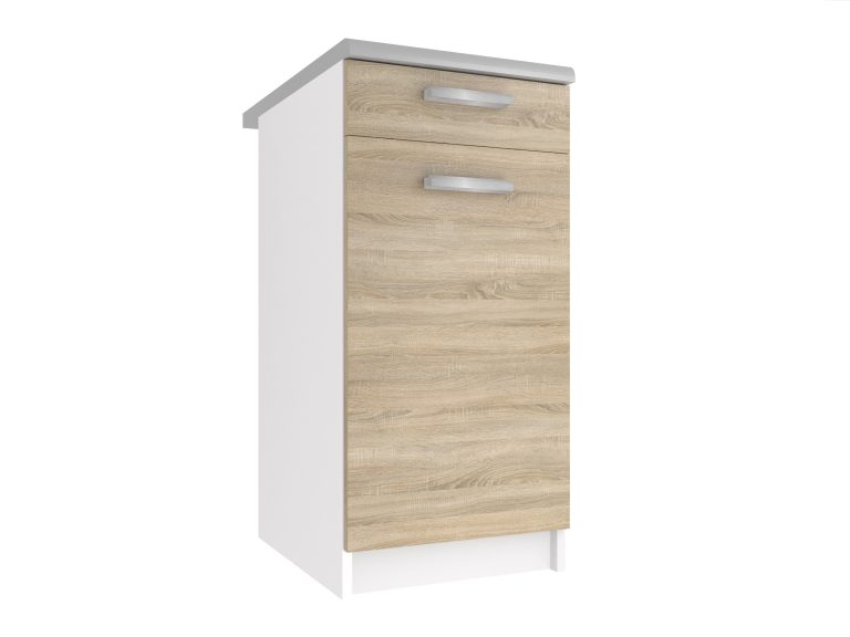 Kuchyňská skříňka Belini spodní se zásuvkami 40 cm dub sonoma bez pracovní desky Výrobce TOR SDSZ1-40/1/WT/DS/0/T