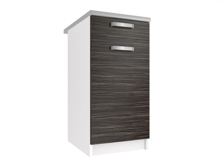 Kuchyňská skříňka Belini spodní se zásuvkami 40 cm královský eben s pracovní deskou Výrobce TOR SDSZ1-40/0/WT/HK/0/U

