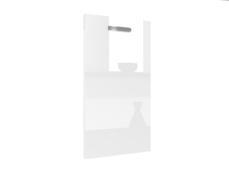 Panel na myčku Belini zakrytý 45 cm bílý lesk Výrobce INF PZ45/1/WT/W/0/F