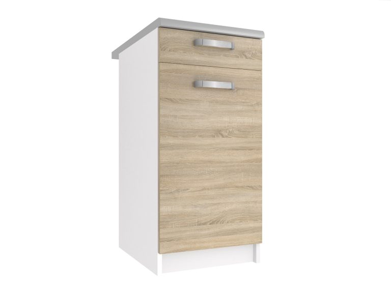 Kuchyňská skříňka Belini spodní se zásuvkami 40 cm dub sonoma s pracovní deskou Výrobce TOR SDSZ1-40/1/WT/DS/0/U