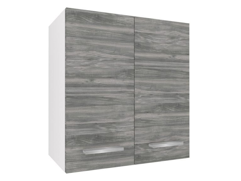 Kuchyňská skříňka Belini horní 60 cm šedý antracit Glamour Wood Výrobce TOR SG2-60/2/WT/GW1/0/E