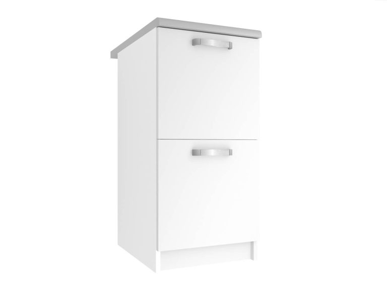 Kuchyňská skříňka Belini spodní 40 cm bílý mat
s pracovní deskou Výrobce TOR SD2-40/0/WT/WT/0/U
