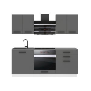 Kuchyňská linka Belini Premium Full Version 180 cm šedý mat s pracovní deskou MARY Výrobce