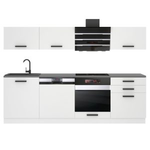 Kuchyňská linka Belini Premium Full Version 240 cm bílý mat s pracovní deskou LINDA Výrobce