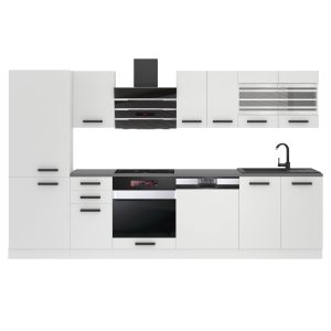 Kuchyňská linka Belini Premium Full Version 300 cm bílý mat s pracovní deskou CINDY Výrobce