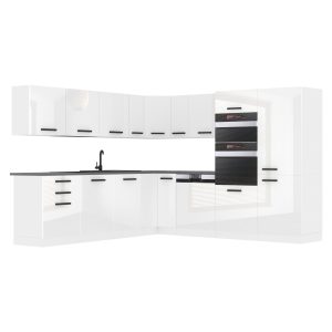 Kuchyňská linka Belini Premium Full Version 480 cm bílý lesk s pracovní deskou JANE Výrobce