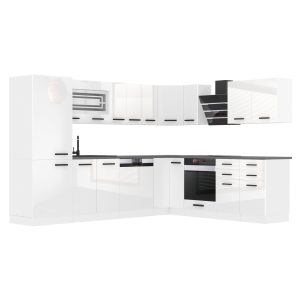 Kuchyňská linka Belini Premium Full Version 520 cm bílý lesk bez pracovní desky JULIE Výrobce