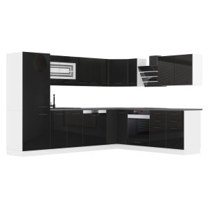 Kuchyňská linka Belini Premium Full Version 520 cm černý lesk bez pracovní desky JULIE Výrobce