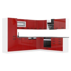 Kuchyňská linka Belini Premium Full Version 520 cm červený lesk bez pracovní desky JULIE Výrobce