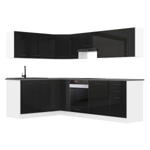 Kuchyňská linka Belini Premium Full Version 420 cm černý lesk bez pracovní desky JANET Výrobce