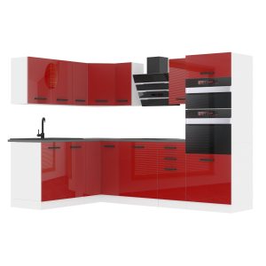 Kuchyňská linka Belini Premium Full Version 420 cm červený lesk bez pracovní desky MELANIE Výrobce