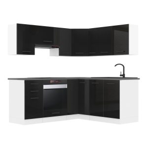 Kuchyňská linka Belini Premium Full Version 360 cm černý lesk s pracovní deskou SARAH Výrobce