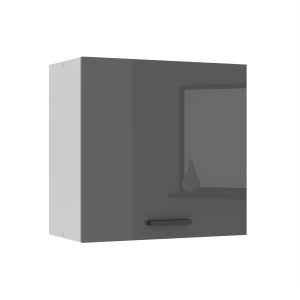 Kuchyňská skříňka Belini Premium Full Version horní 60 cm šedý lesk Výrobce
