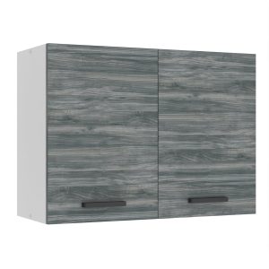 Kuchyňská skříňka Belini Premium Full Version horní 80 cm šedý antracit Glamour Wood Výrobce
