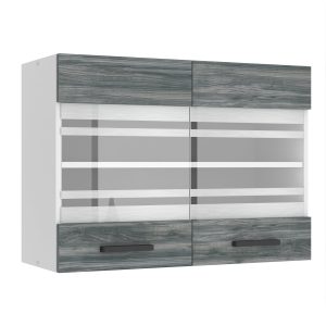 Kuchyňská skříňka Belini Premium Full Version horní 80 cm šedý antracit Glamour Wood Výrobce