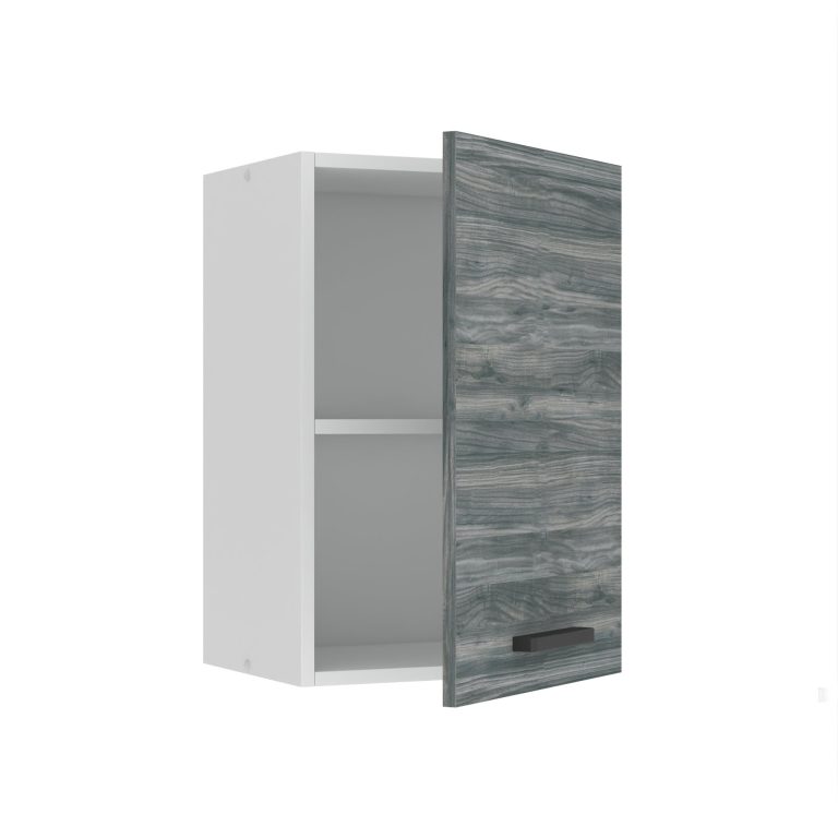 Kuchyňská skříňka Belini Premium Full Version horní 40 cm šedý antracit Glamour Wood Výrobce TOR SG40/0/WT/GW/0/B1/PP
